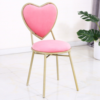 Modern golden leg dining chair