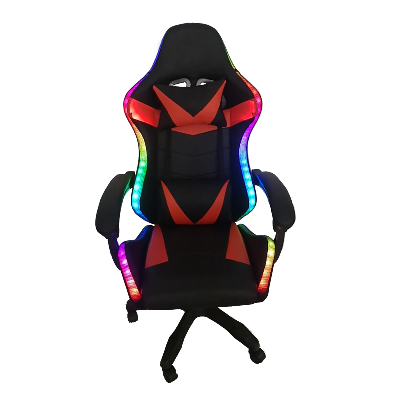 Pu Leather Gaming Chair with Light