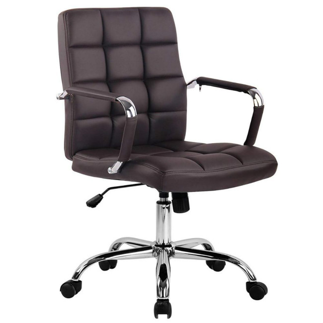 Steel base office manager chair